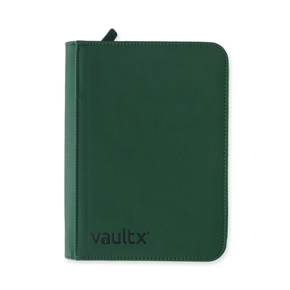 Vault X: EXO-TEC Zip Binder - 4 Pockets (Forest Green) (160 Cards)
