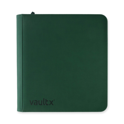 Vault X: EXO-TEC Zip Binder - 12 Pockets (Forest Green) (480 Cards)