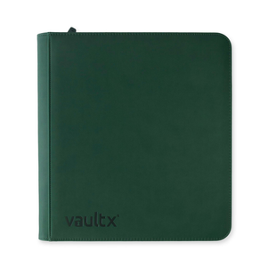 Vault X: EXO-TEC Zip Binder - 12 Pockets XL (Forest Green) (624 Cards)