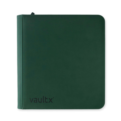 Vault X: EXO-TEC Zip Binder - 12 Pockets XL (Forest Green) (624 Cards)