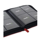 Vault X: EXO-TEC Zip Binder - 4 Pockets (Red) (160 Cards)