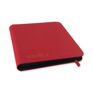 Vault X: EXO-TEC Zip Binder - 9 Pockets (Red) (360 Cards)