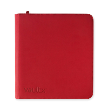 Vault X: EXO-TEC Zip Binder - 12 Pockets (Red) (480 Cards)