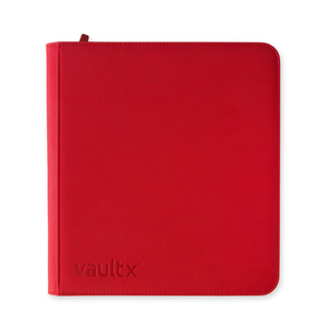 Vault X: EXO-TEC Zip Binder - 12 Pockets XL (Red) (624 Cards)