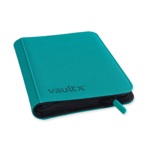 Vault X: EXO-TEC Zip Binder - 4 Pockets (Ocean Blue) (160 Cards)