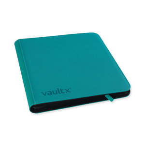 Vault X: EXO-TEC Zip Binder - 12 Pockets (Ocean Blue) (480 Cards)