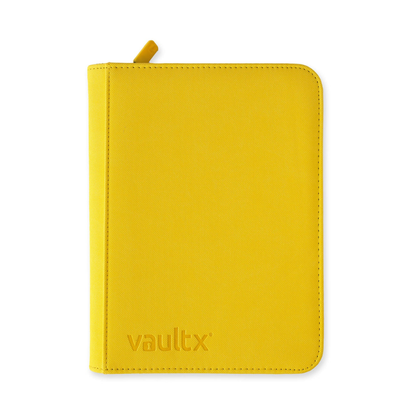 Vault X: EXO-TEC Zip Binder - 4 Pockets (Sunrise Yellow) (160 Cards)