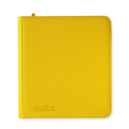 Vault X: EXO-TEC Zip Binder - 12 Pockets (Sunrise Yellow) (480 Cards)
