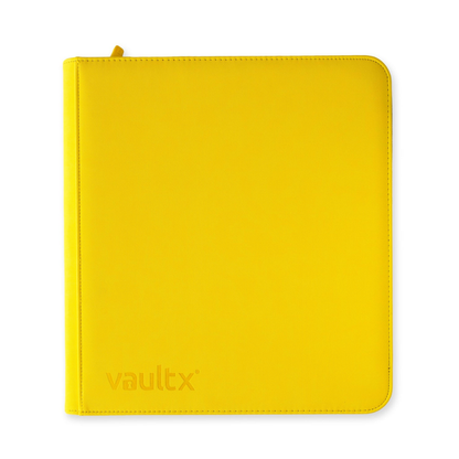 Vault X: EXO-TEC Zip Binder - 12 Pockets XL (Sunrise Yellow) (624 Cards)
