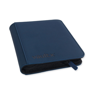 Vault X: EXO-TEC Zip Binder – 4 Pockets (Royal Blue) (160 Cards)