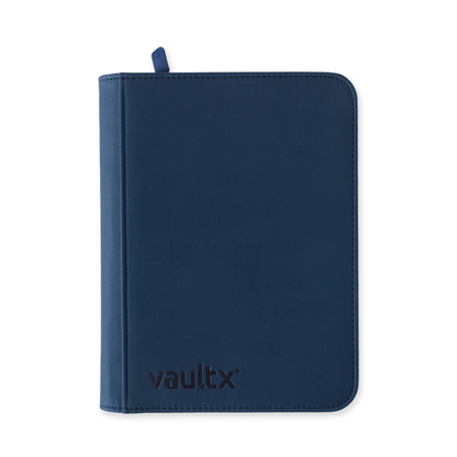 Vault X: EXO-TEC Zip Binder – 4 Pockets (Royal Blue) (160 Cards)