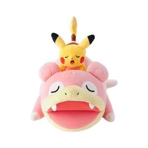 Pokémon Center: Kagawa Slowpoke & Pikachu Plush Toys