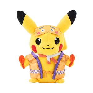 Pokémon Center Fukuoka R: Pikachu Niwaka Mask Plush Toy