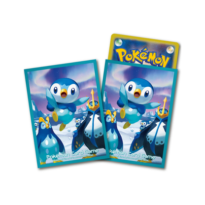 Pokemon: Piplup & Potaishi & Empoleon Deck Sleeves (64pcs)