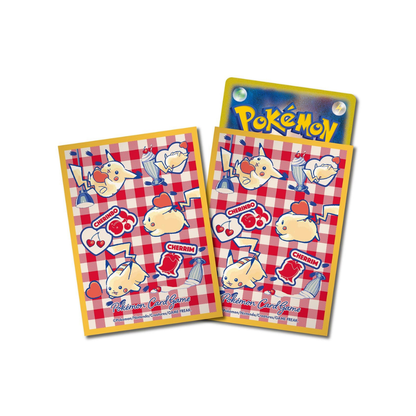 Pokémon: Pikachu and Heart (Orange) Deck Sleeves (64st)