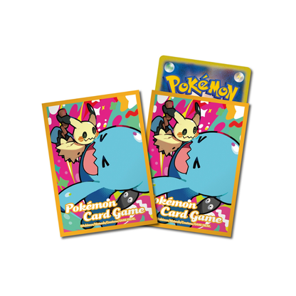 Pokémon: Mimikkyu & Wobbuffet (Orange) Deck Sleeves (64st)