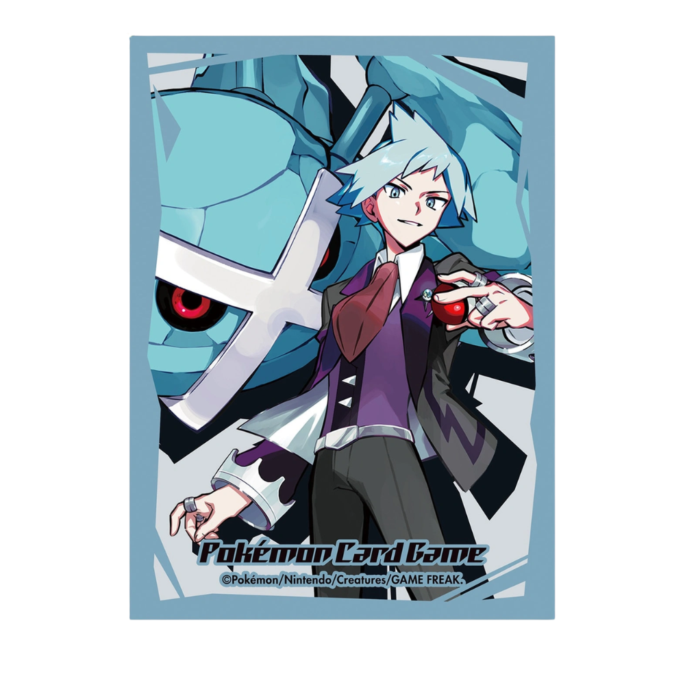 steven stone pokemon card Pokémon: Steven & Metagross Deck Sleeves (64 pcs)