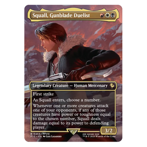 Squall, Gunblade Duelist 0453 R (ENG)