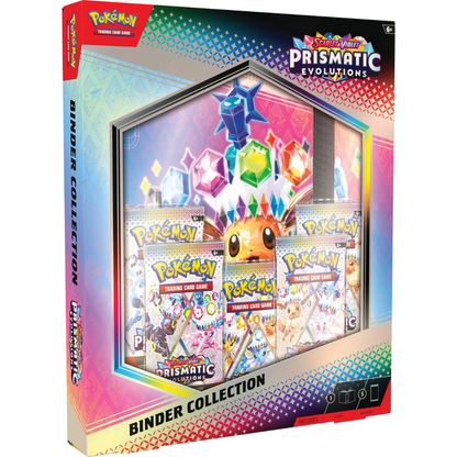 Pokémon Scarlet & Violet: Prismatic Evolutions Binder Collection (5 Pack)