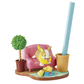 Re-Ment: Pokémon DesQ Relaxing Home Blind Box