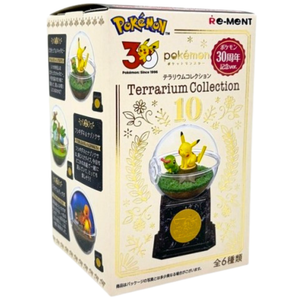 Re-Ment: Pokémon 30th Anniversary Edition Terrarium Collection 10 Figure Series (Random)