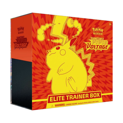 Pokémon Sword &amp; Shield: Vivid Voltage Elite Trainer Box (ETB) (8 Pack) (ENG)