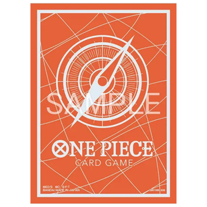 One Piece: Standard Orange Silver Limited Card Sleeve