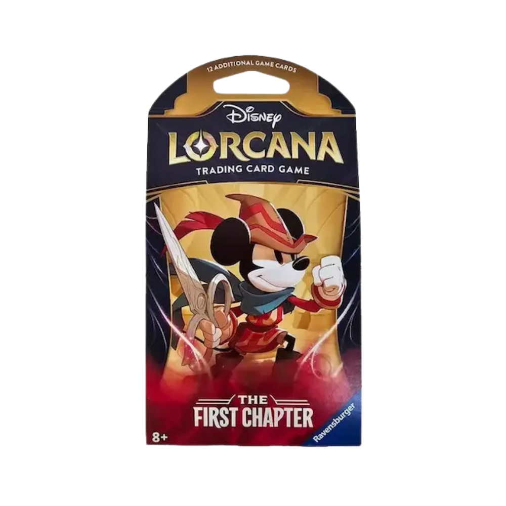 Disney Lorcana: The First Chapter Sleeved Booster Pack (12 Cards) (ENG Disney Lorcana: The First Chapter Sleeved Booster Pack (12 Cards) (ENG