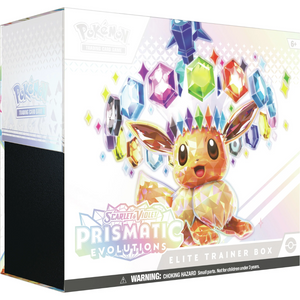 Pokemon Scarlet & Violet: Prismatic Evolutions Elite Trainer Box (9 Pack)