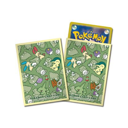 Pokémon: Parure Substitute [Yellow] Deck Sleeves (64st)