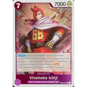 Vinsmoke Ichiji OP06-061 R - One Piece Kort