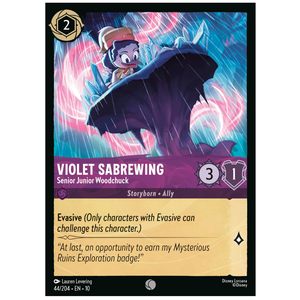 Violet Sabrewing - Senior Junior Woodchuck - 44/204 - C