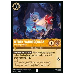 Webby Vanderquack - Knowledge Seeker - 9/204 - UC