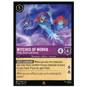 Witches Of Morva - Orddu, Orwen, and Orgoch - 57/204 - R