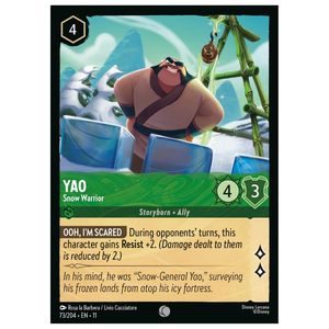 Yao - Snow Warrior - 73/204 - C