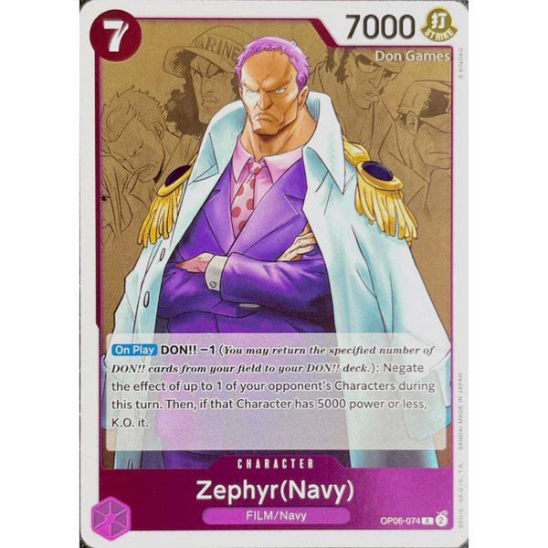 Zephyr [Navy] OP06-074 R