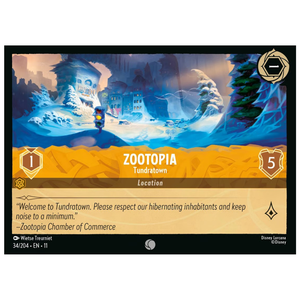 Zootopia - Tundratown - 34/204 - C