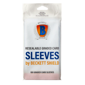 Beckett Shield: Resealable Graded Card Sleeves Pack (100st)