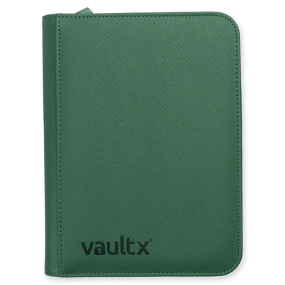 Vault X: EXO-TEC Metallic – 4 Pockets (Green) (160 Cards)