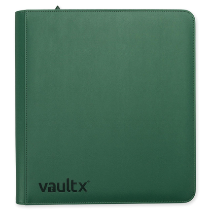 Vault X: EXO-TEC Metallic – 12 Pockets (Green) (480 Cards)