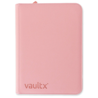 Vault X: EXO-TEC Zip Binder - 9 Pockets (Just Pink) (360 Cards)