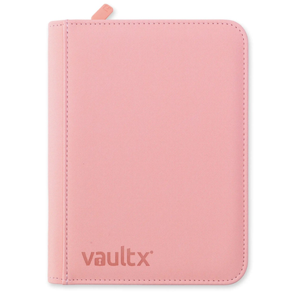 Vault X: EXO-TEC Zip Binder - 4 Pockets (Just Pink) (160 Cards)