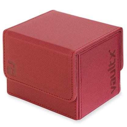 Vault X: EXO-TEC Sideloading Deck Box (Red) (100+ Cards)