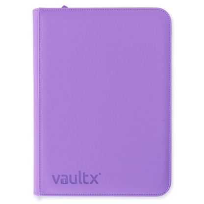 Vault X: EXO-TEC Zip Binder - 9 Pockets (Just Purple) (360 Cards)