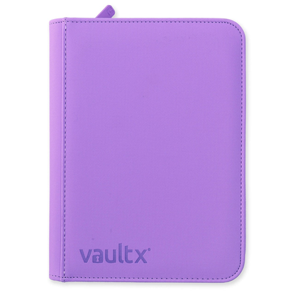 Vault X: EXO-TEC Zip Binder - 4 Pockets (Just Purple) (160 Cards)
