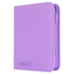 Vault X: EXO-TEC Zip Binder - 4 Pockets (Just Purple) (160 Cards)