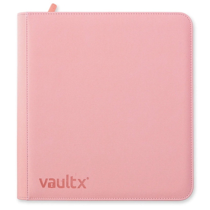 Vault X: EXO-TEC Zip Binder - 12 Pockets (Just Pink) (480 Cards)