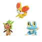 Pokemon: 30th Anniversary Moncolle Journey Figure Set (Harimaron, Fennekin, Froakie) (JP)