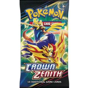 Pokémon Sword & Shield: Crown Zenith Booster Pack (10 Kort)