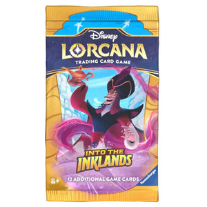 Disney Lorcana Into the Inklands Booster Pack (12 kort)